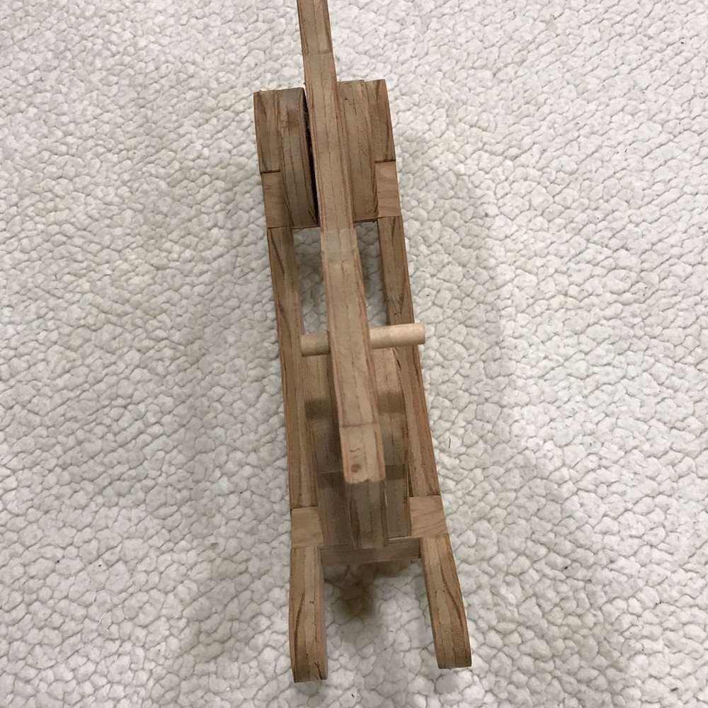 Handmade Wooden Rocking Horse
Not Stained - can be stained painted or decorated - Picture 11 of 11
